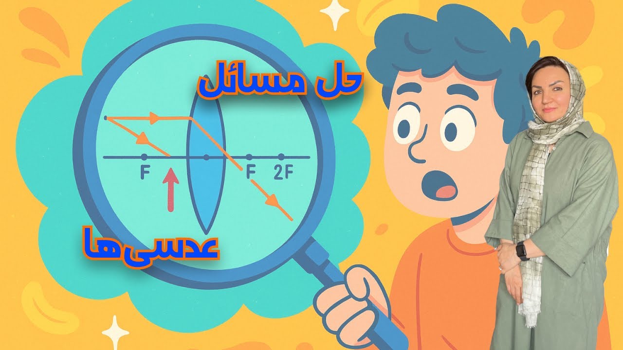 ❌حل مسائل مهم در فیزیک: پیداکردن محل تصویر در عدسی‌ها با روش‌های آسان❌