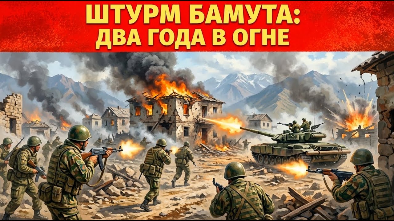 ШТУРМ БАМУТА: КРЕПОСТЬ, КОТОРУЮ БРАЛИ ДВА ГОДА
