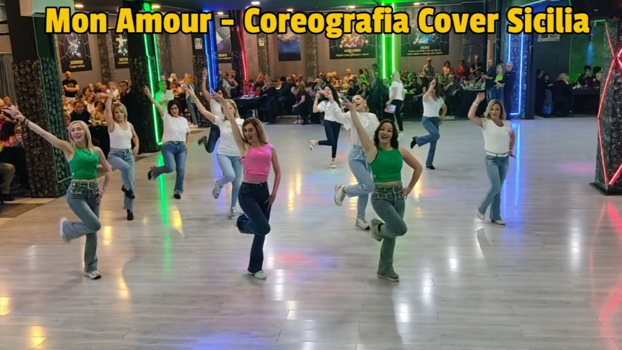 Mon Amour - Coreografia Cover Sicilia Ballo di Gruppo 2023 - Segue Video di Spalle