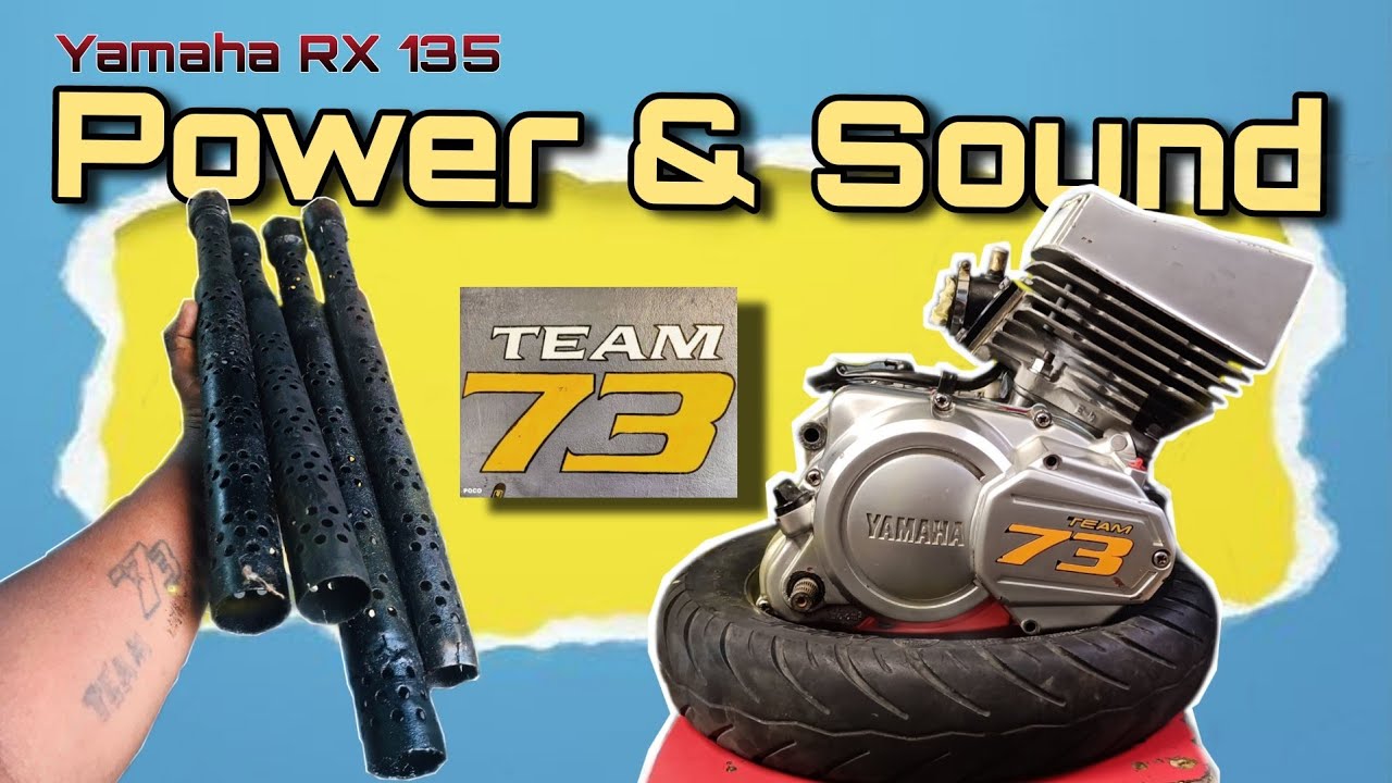 Yamaha RX 135 Power & Sound Check | Vettaiyan | Team 73 | Part - 3 | #rx135 #vettaiyan