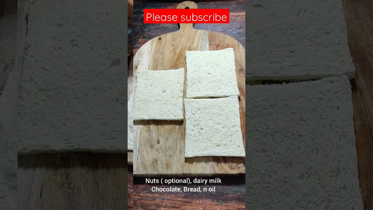 3 ingredient chocolate rolls/Bread recipes/Party starter recipes/ diary milk recipes 