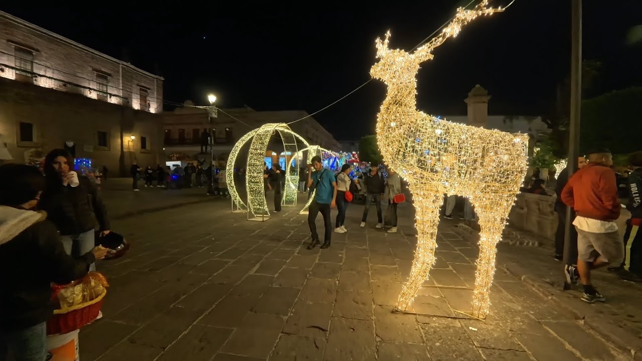 Decoración Navideña del CENTRO DE MORELIA 