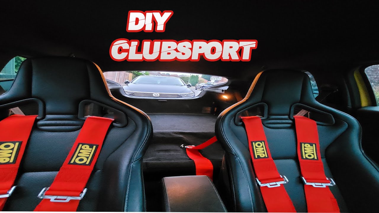 DIY CLUBSPORT LOOK & HARNESS INSTALL(RENAULT MEGANE RS)