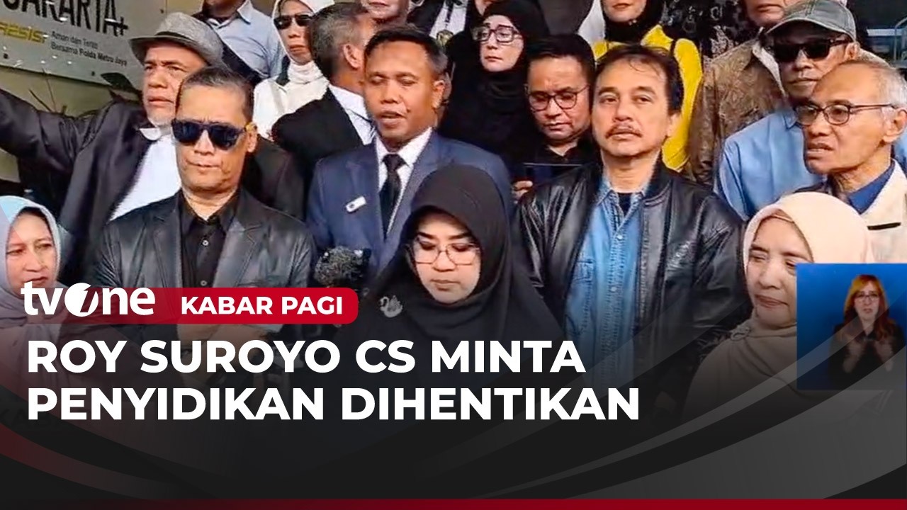 Roy Suryo CS Minta Penghentian Penyidikan Kasus Ijazah Jokowi | Kabar Pagi