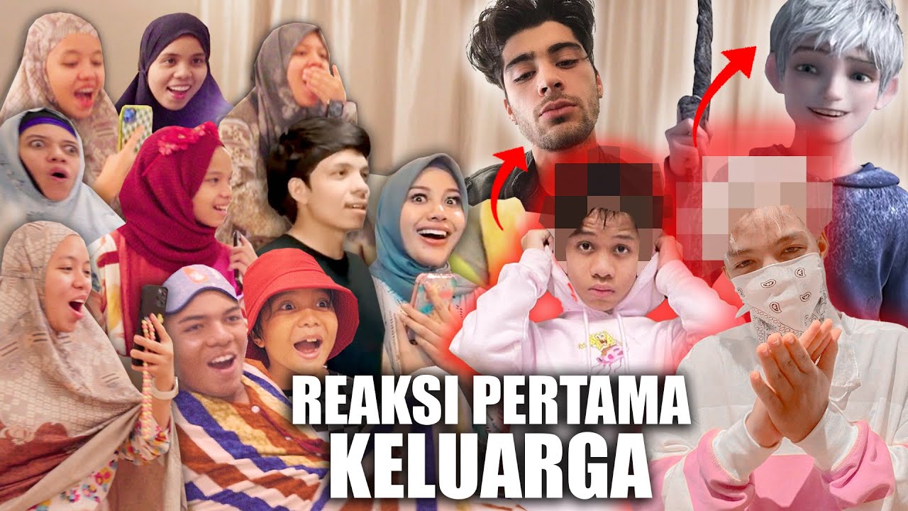 FATEH MUNTAZ  WARNAIN RAMBUT KAYAK KARAKTER ANIME, SEMUA SHOCK!!!