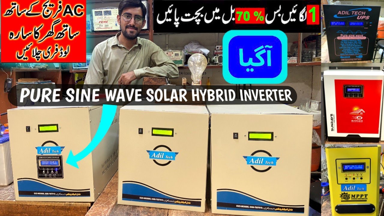 Solar Inverter With Battery and Electricity | Solar Inverter Manufacturers