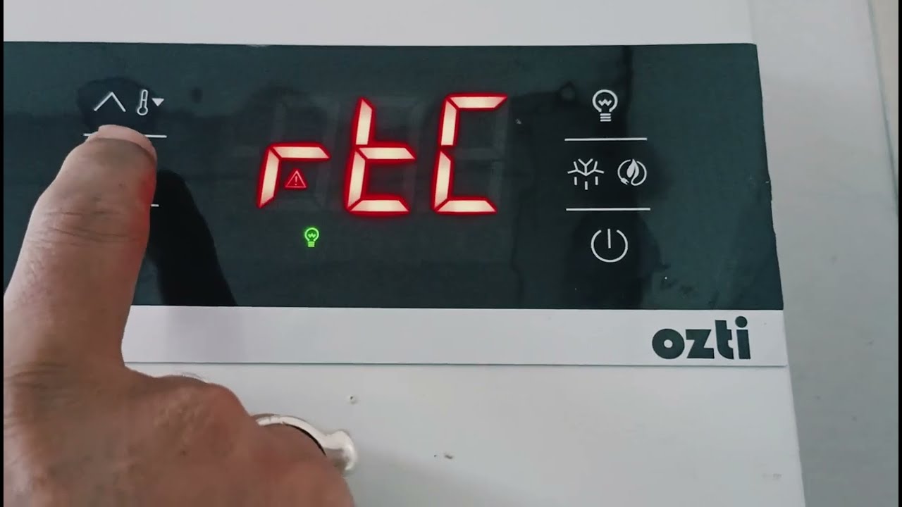 Evco Digital Controller Defrosting Settings (ozti) #hvac #iconic_raza