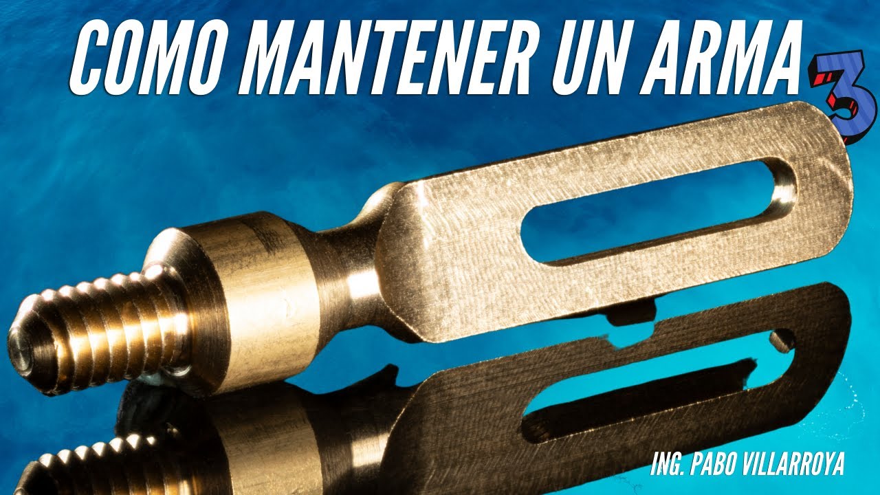 Mantenimiento de armas: prevención de la corrosión, lubricación y revisión
