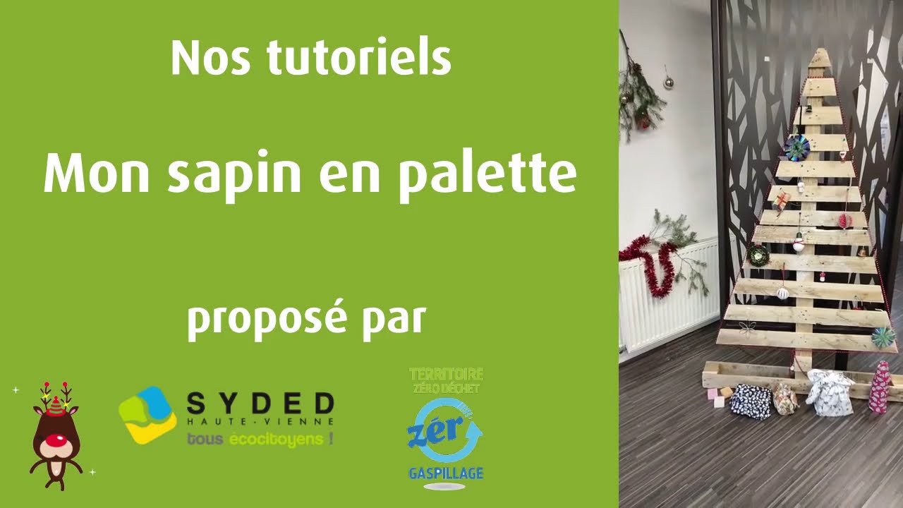 Mon sapin en palette