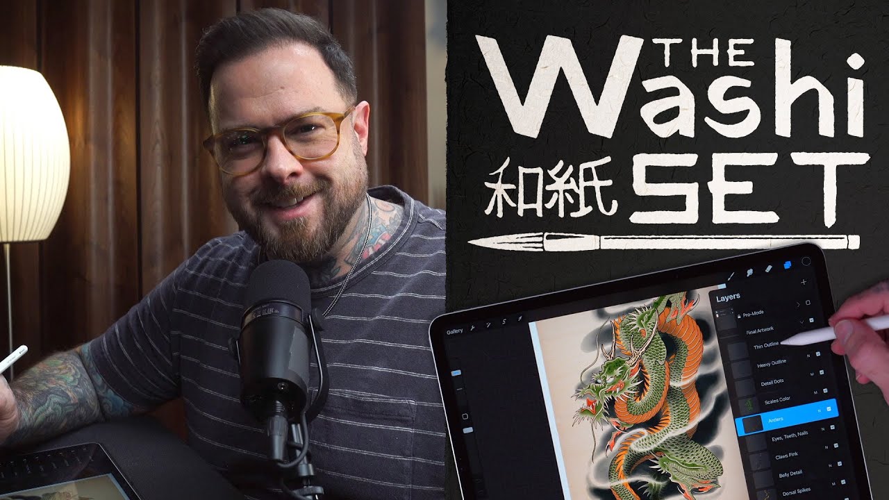 The Washi Set Tutorial | Tattoo Smart Digital Design Tools