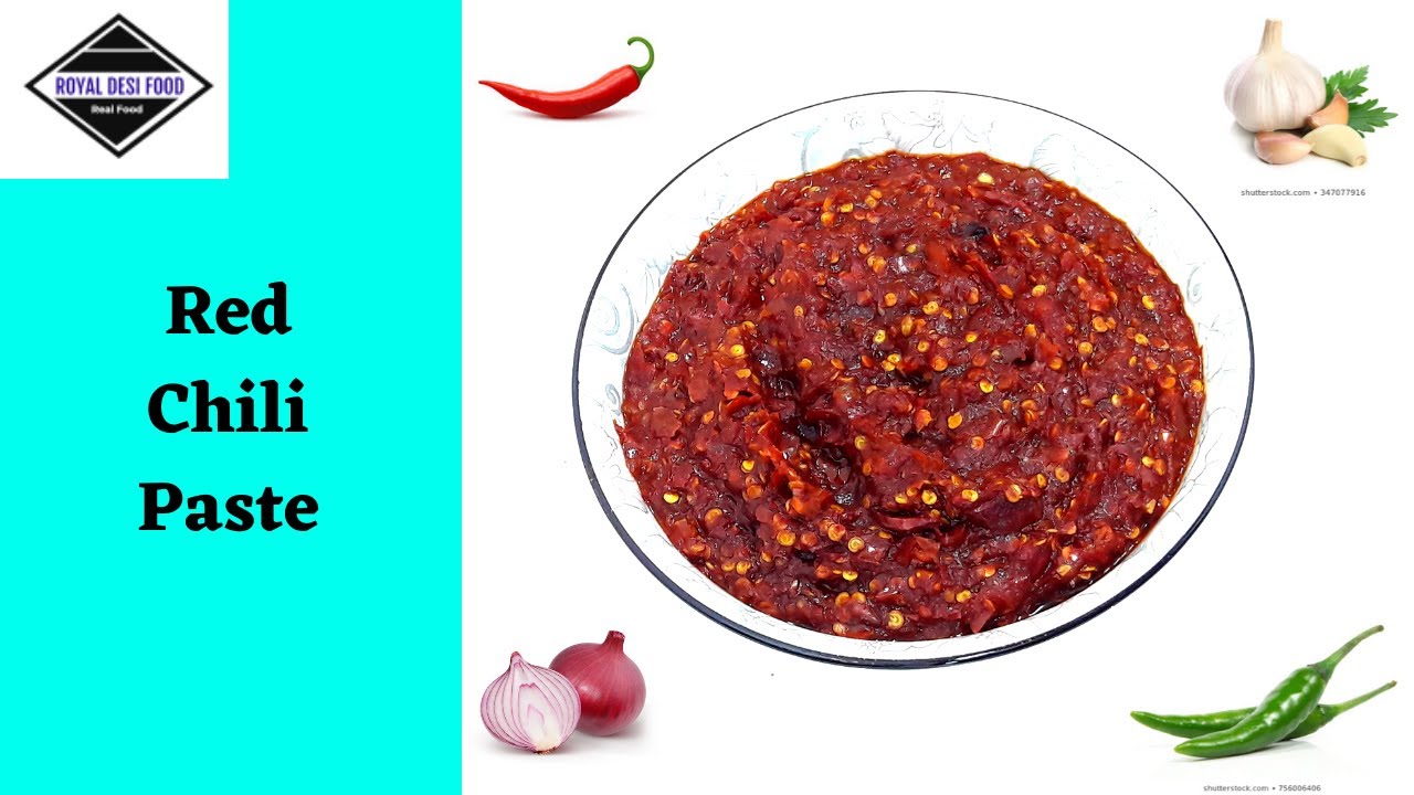 How to make Red Chili Paste | Mirchoun ka Masala | Royal Desi Food[With English Subtitles] #63