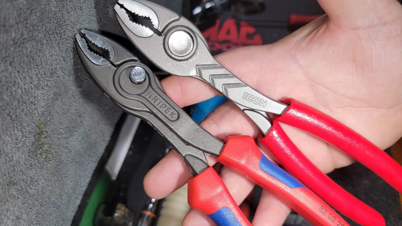 NEW- ICON 8 in Fast-Adjust pliers Knipex Twin Grips, Is $15 A savings?