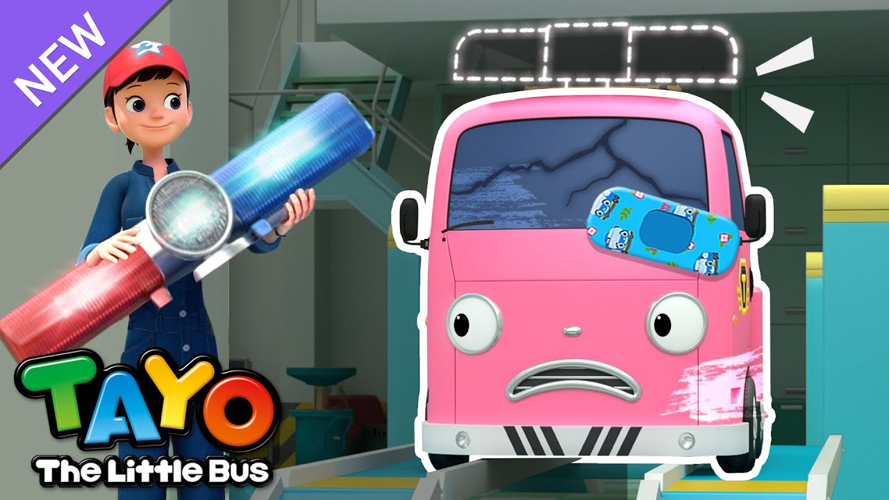 Rescue Team Repair Shop Song🔧 | Pink Car's Siren is Missing!🚨 | Song for Kids | Tayo the Little Bus