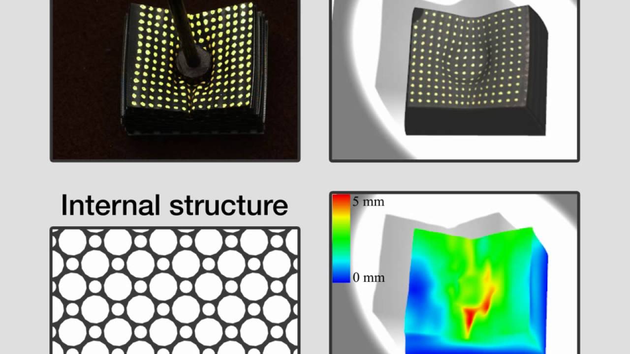 Design and Fabrication of Materials with Desired Deformation Behavior (SIGGRAPH 2010)