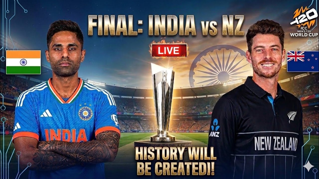 India vs New Zealand t 20 World Cup 2026 Final 🔥live / IND vs NZ highlights / #indvsnz #highlights 