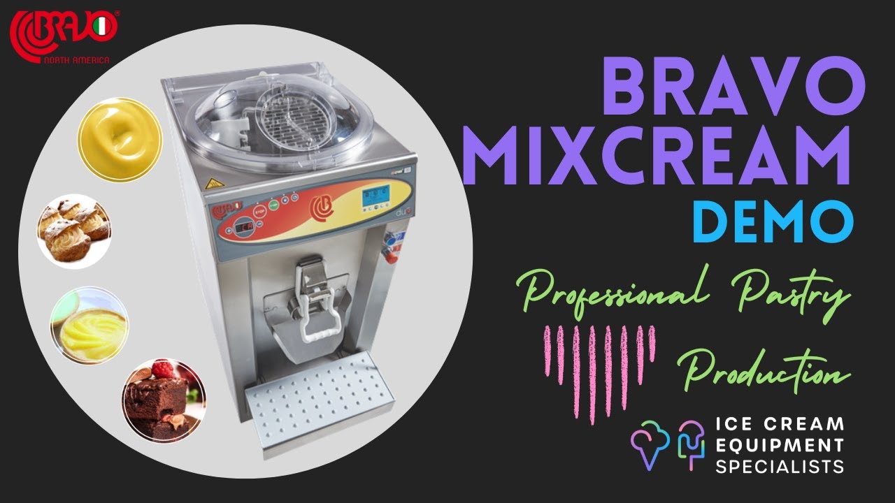 Bravo Mixcream Demo | Versatile Cream Cooking for Professional Pastry Production
