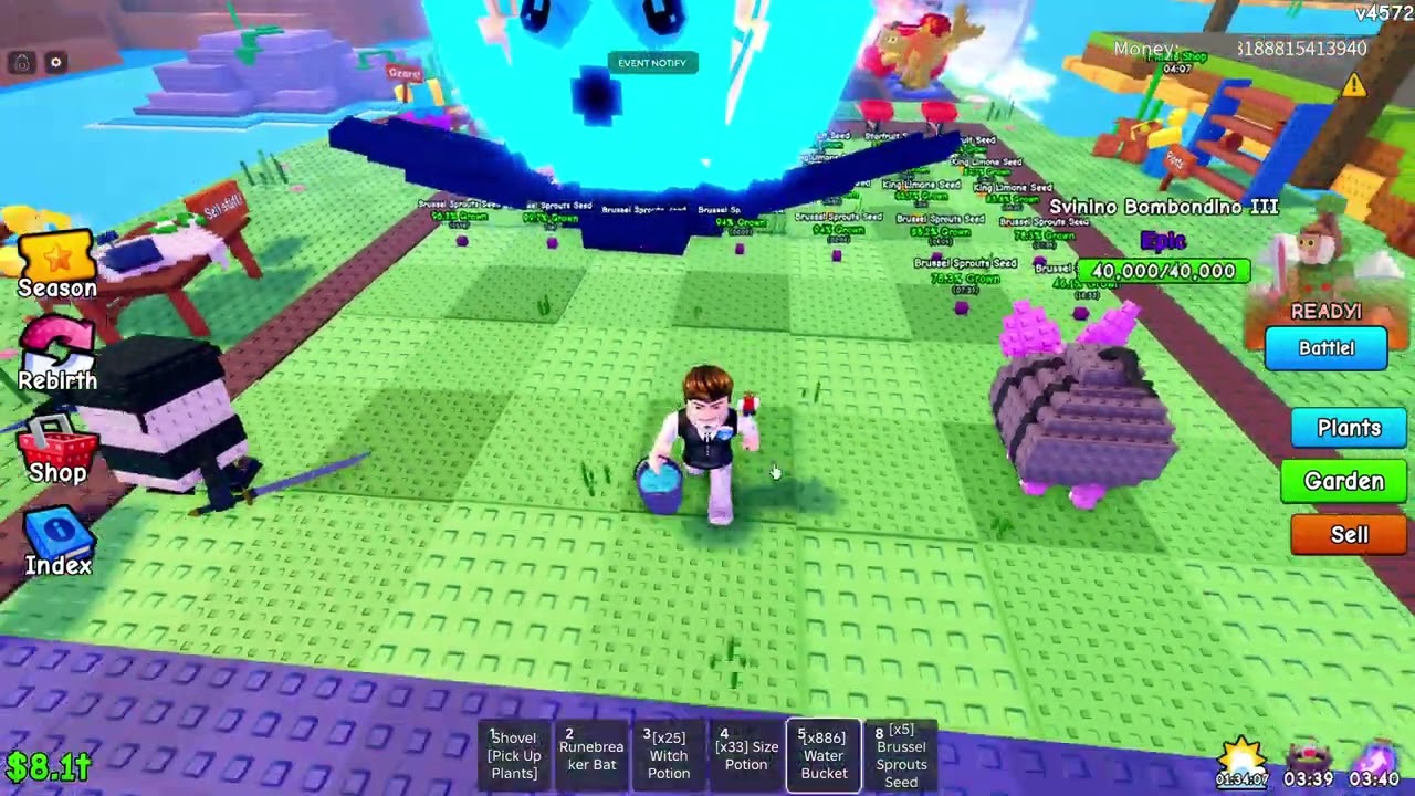 Crazy luck in Plants Vs Brainrots!