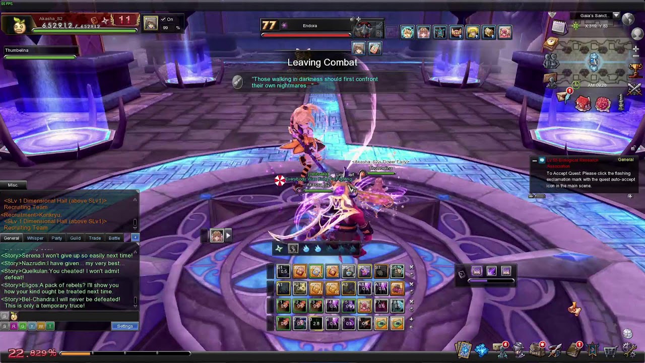 Aura Kingsom, Sorcerer fire Gaia trial