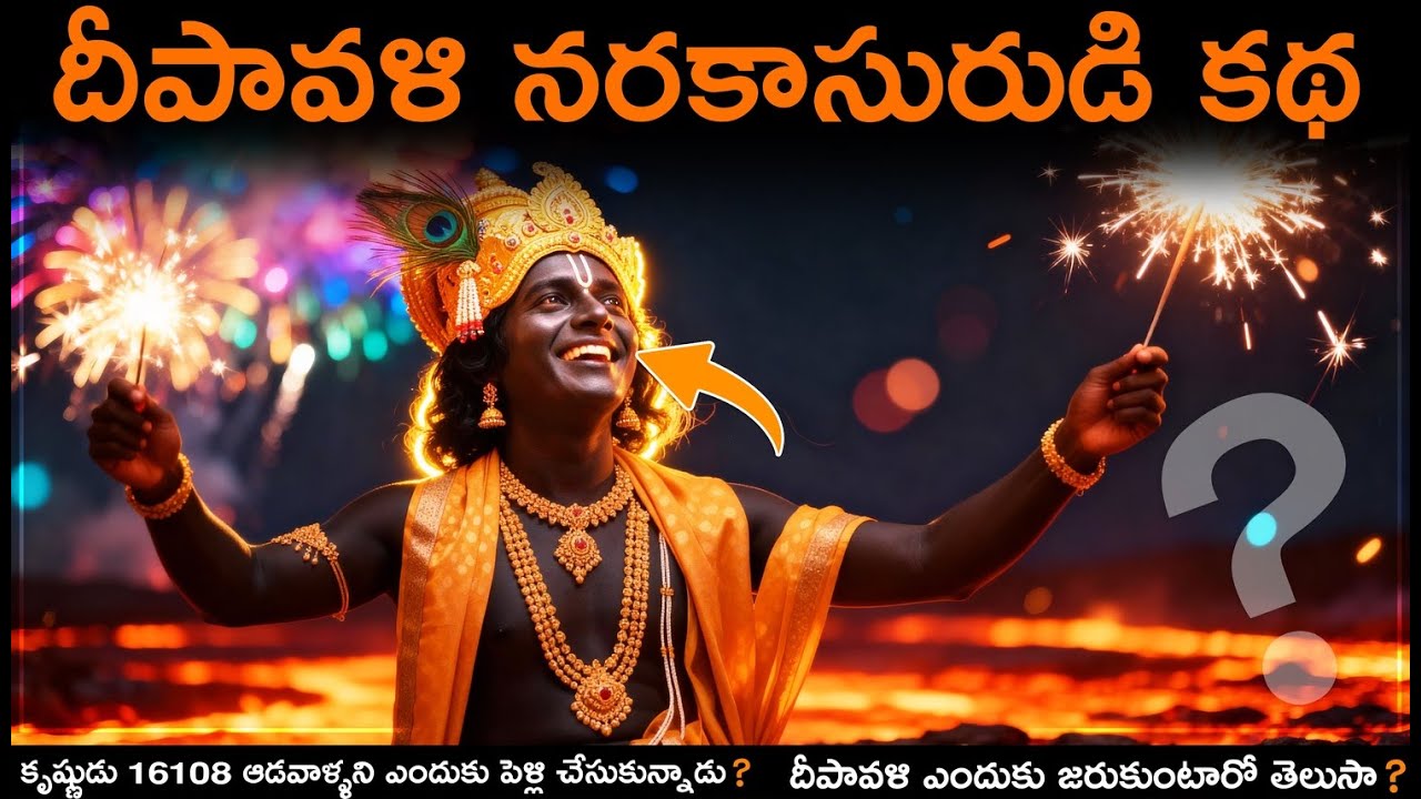 దీపావళి పండుగ ఎందుకు జరుపుకుంటారో తెలుసా?😱నరకాసుర వద్ద!#telugu #shorts #facts