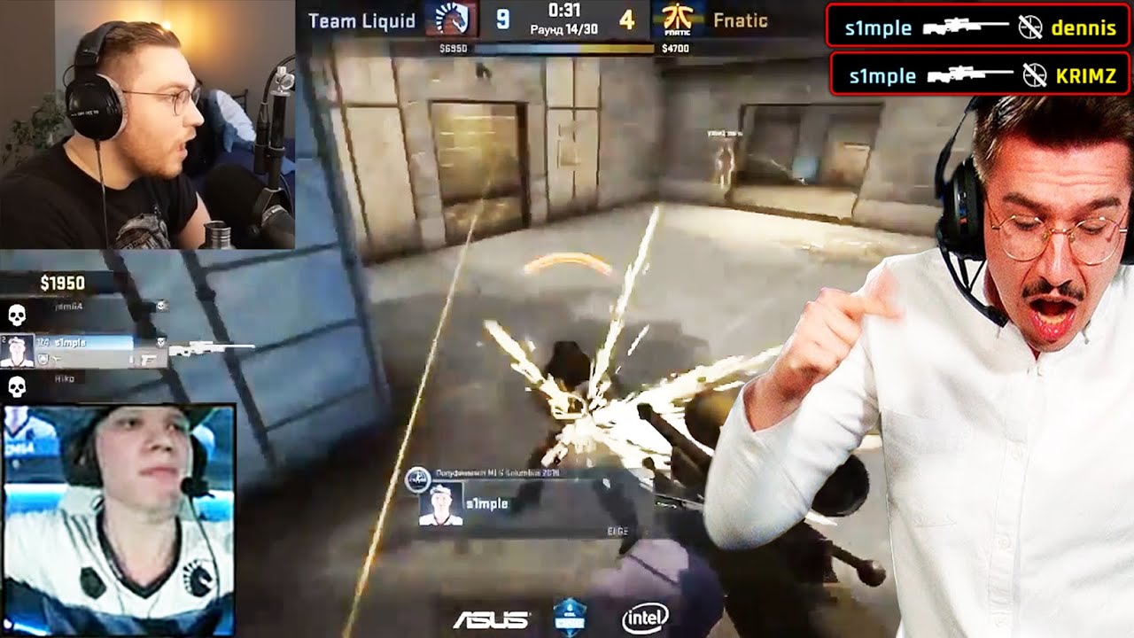 ohnepixel reacts to CS:GO's most iconic caster reactions