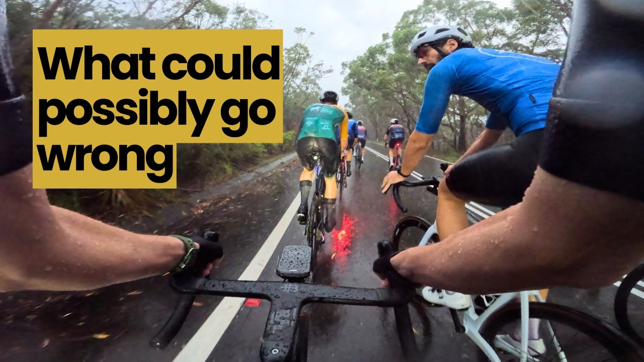 Cat B Road Race in Torrential Rain // West Head