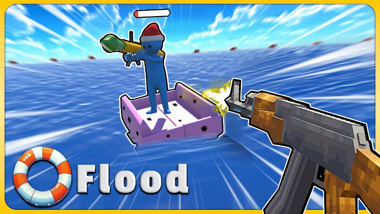 We found the FUNNIEST Indie Game.. | Flood Funny Moments