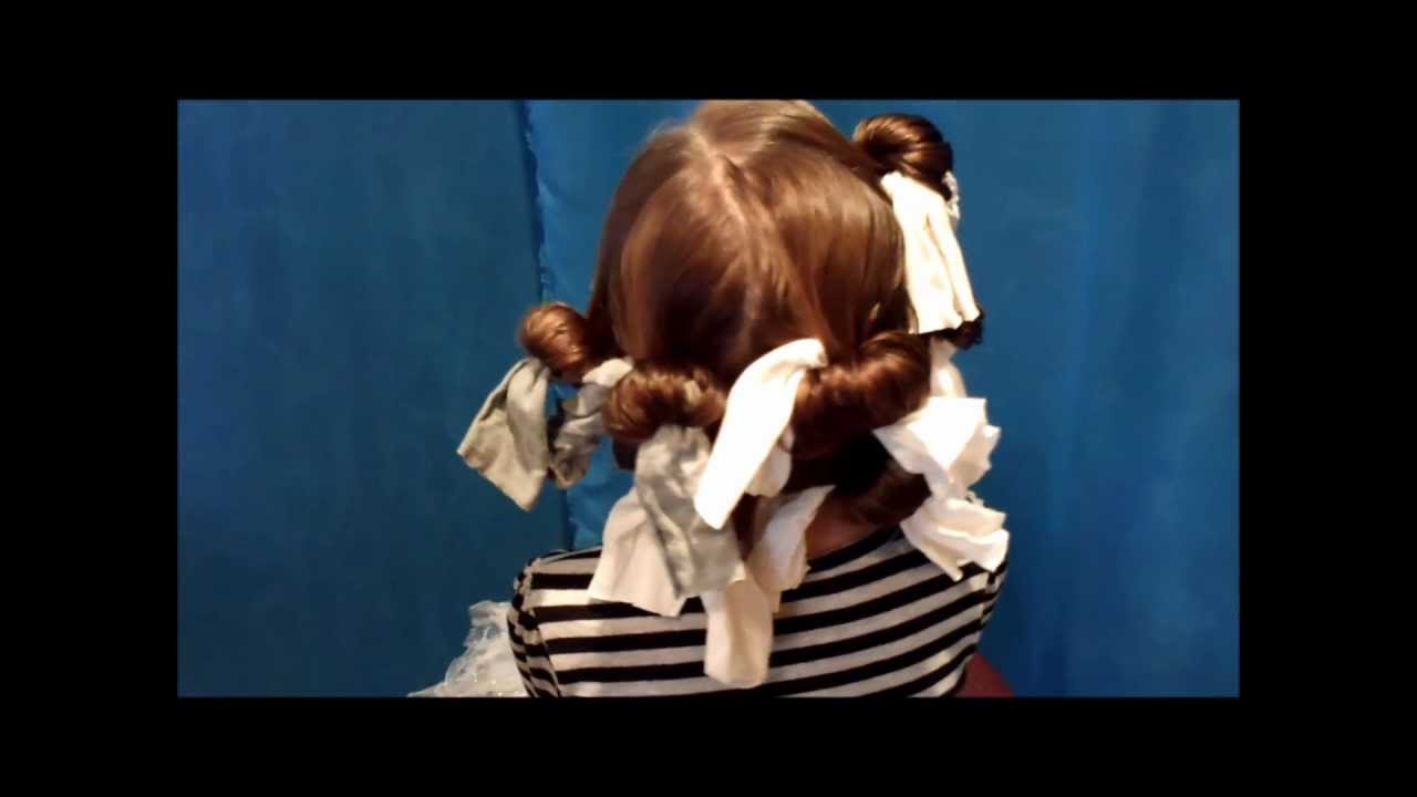 Easy no heat curls and ringlets - How to curl your hair with a nylon sock
