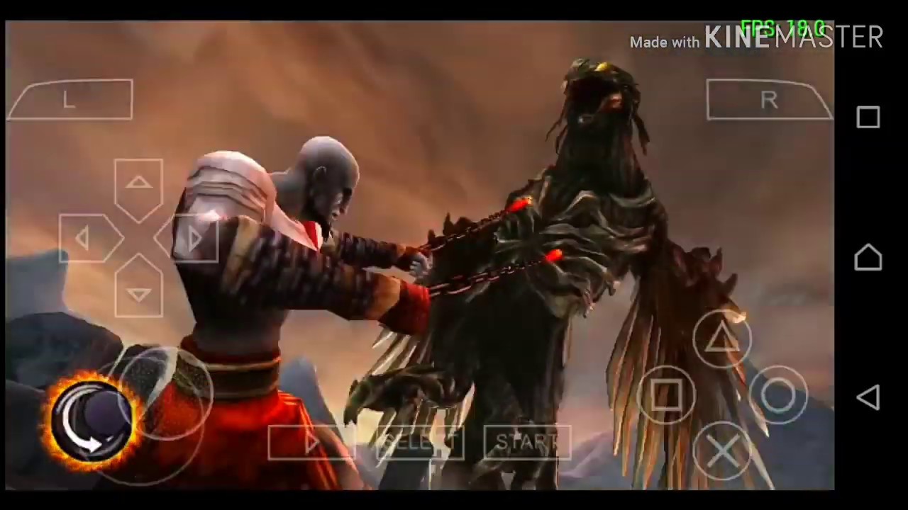 God Of War : Ghost of Sparta - Kratos Vs Boss Erinys, Daughter of Thanatos