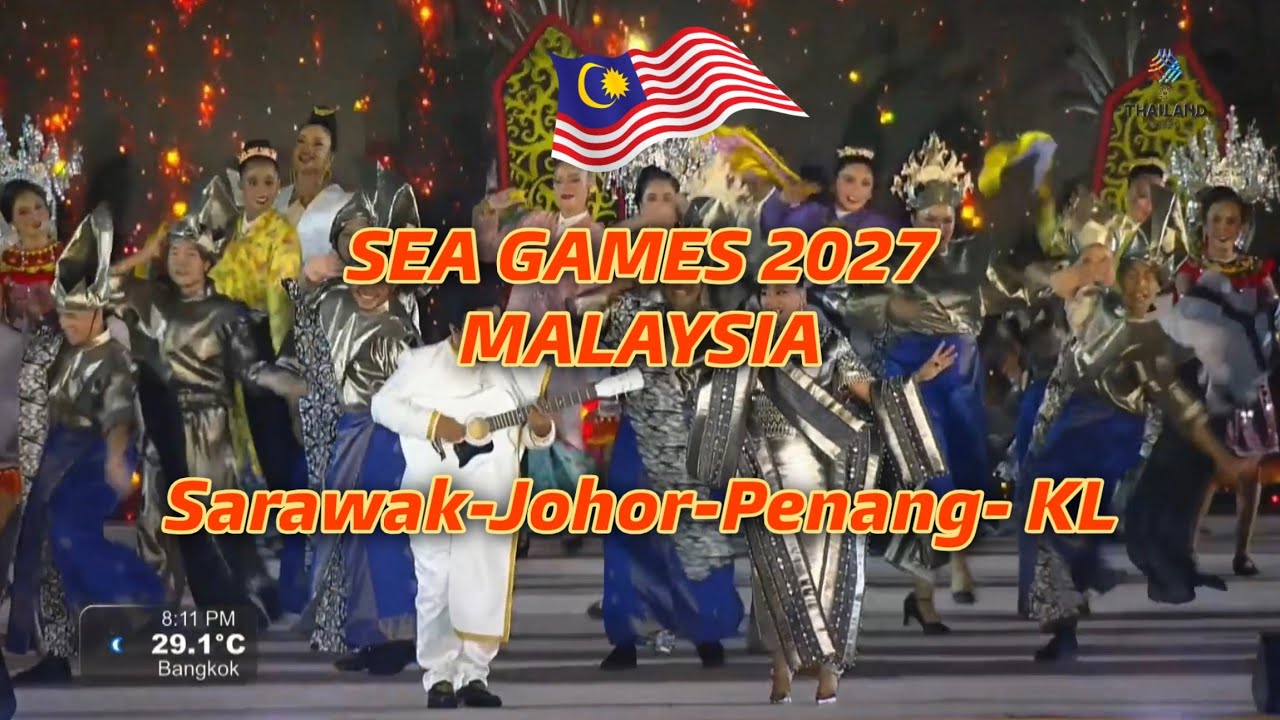 Closing Ceremony 33rd SEA Games Thailand 2025 | Malaysia Performance