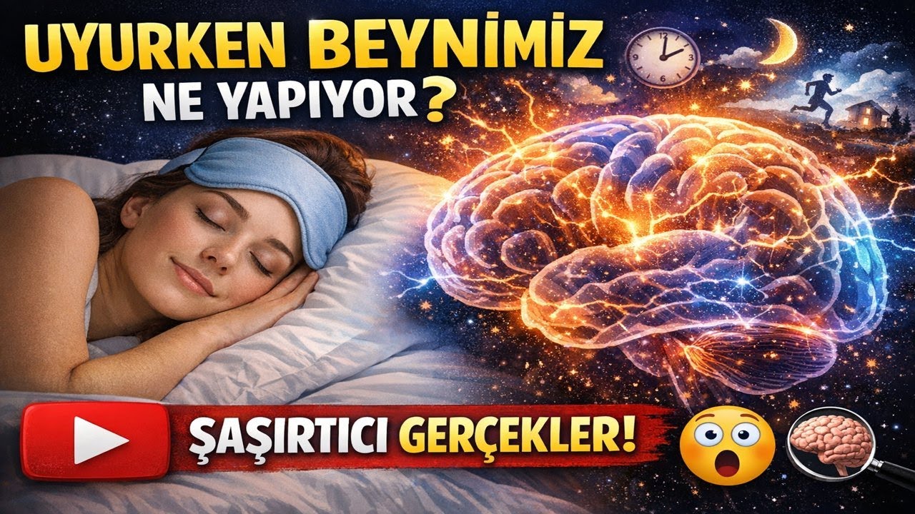 “Uyurken Beynimiz Ne Yapıyor? Şaşırtıcı Gerçekler”