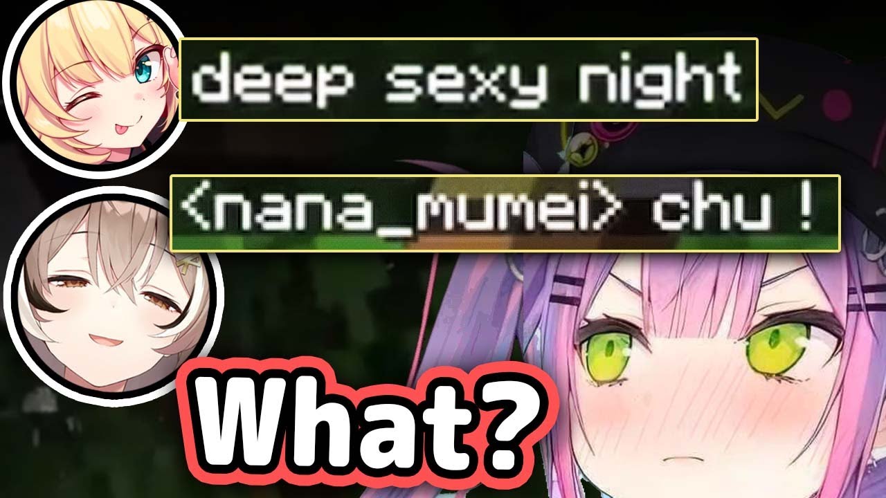 Towa Notices Mumei and Haachama Flirting In Minecraft...【Hololive】