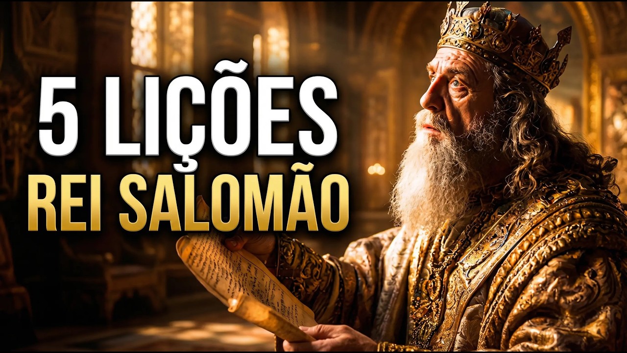 5 LIÇÕES DO REI SALOMÃO QUE IRÃO MUDAR SUA VIDA  | A Bíblia Decifrada