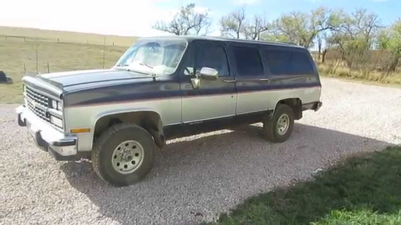 6.2 Diesel Cold Start / 91 Suburban