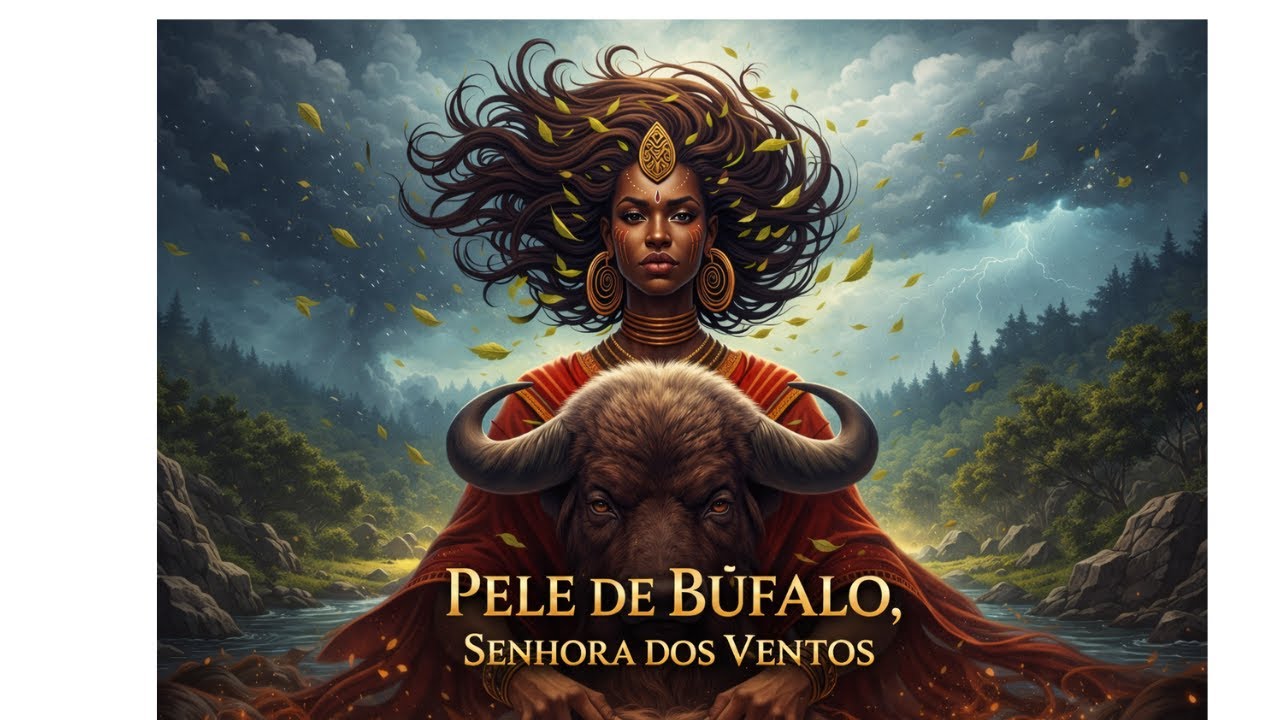 Pele de Búfalo Senhora dos Ventos