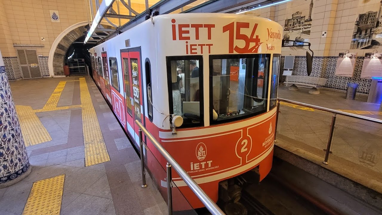 İstanbul Da F2 Tarihi Tünel Karaköy Arası Funikuler Seyehati