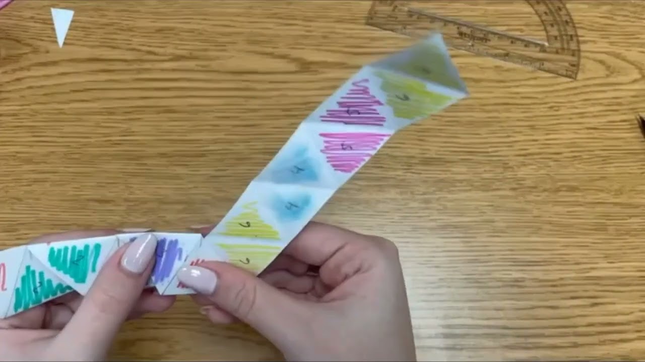 How to Make a Hexaflexagon and Find All Six Sides