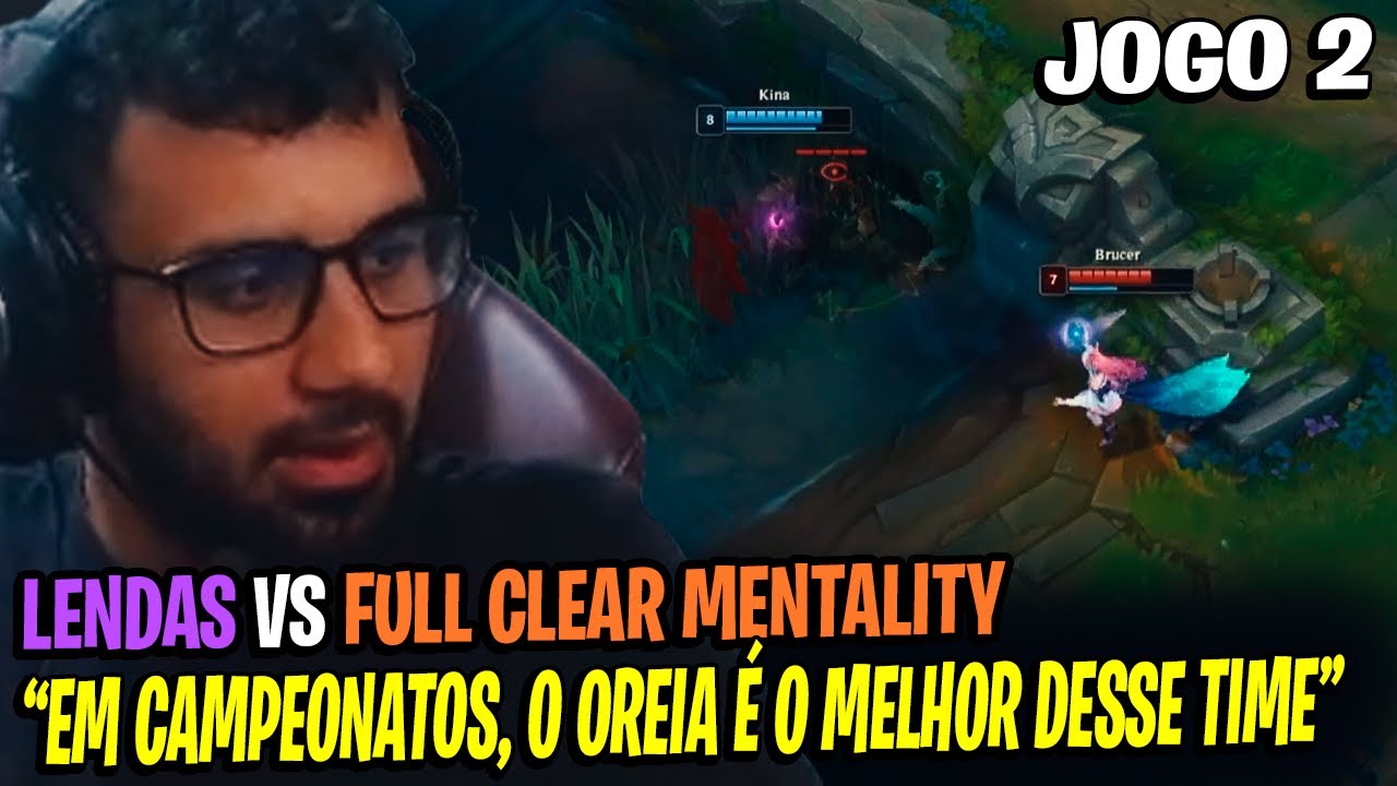 ABSOLUT E BULECHA REAGINDO AO TREINO DAS LENDAS vs FULL CLEAR MENTALITY (Time do ShaQuinn) - JOGO 2