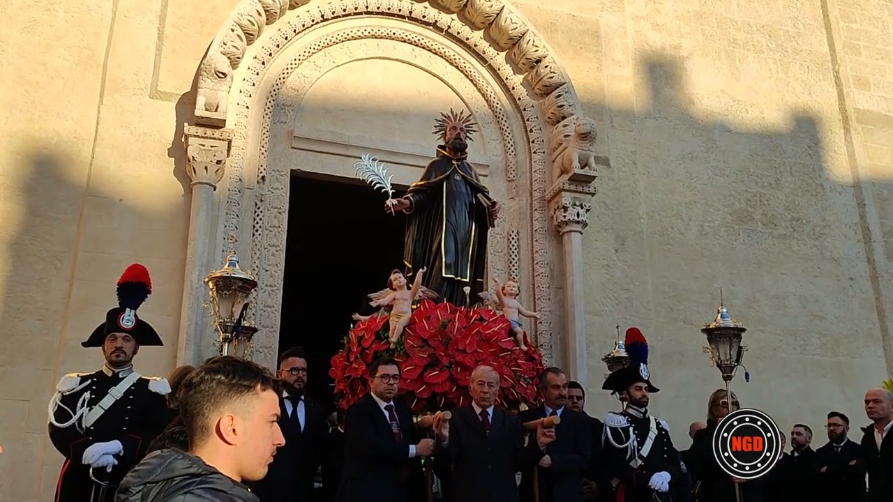 Marcia Mosè/Inno a San Ciro Banda di Grottaglie Opus in musica 4/2/24 Grottaglie Processione S Ciro