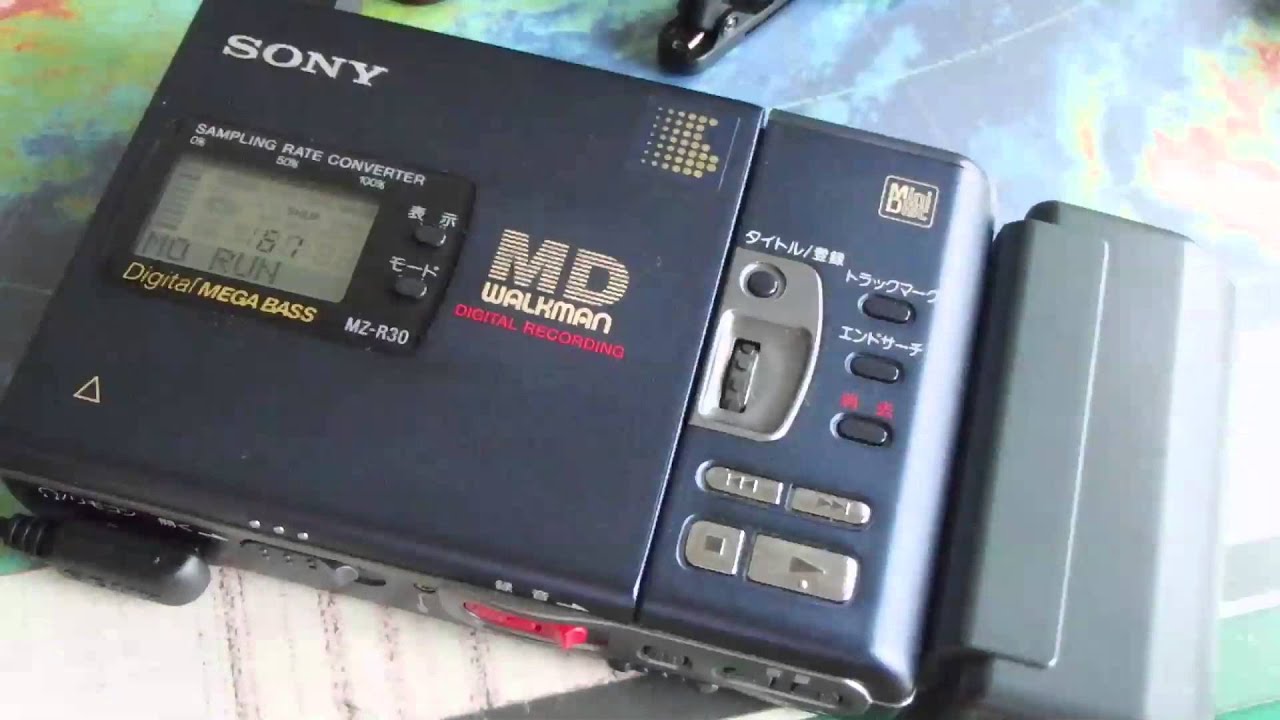 MDウォークマン MZ-R30 のサービスモード