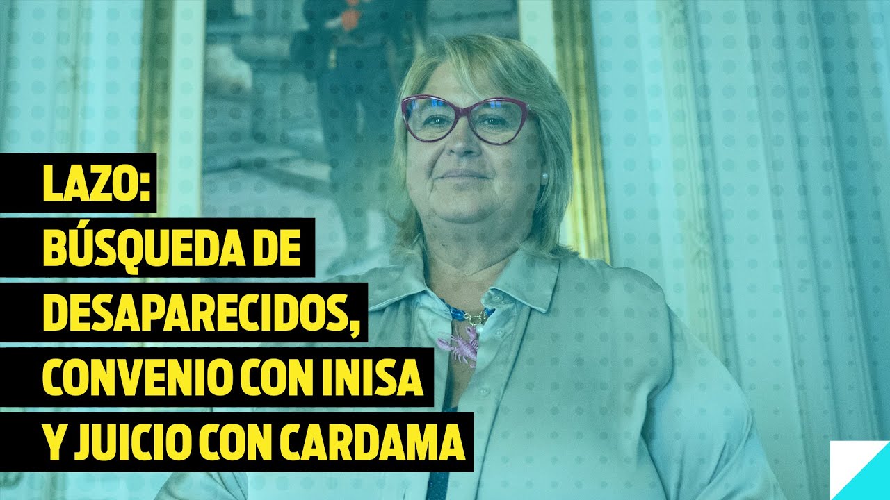 Lazo: búsqueda de desaparecidos, convenio con Inisa y juicio con Cardama por las patrulleras