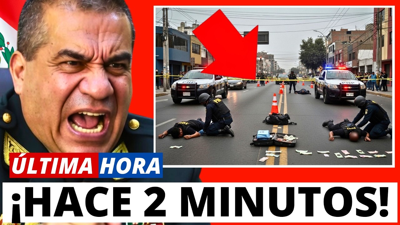 💥 ¡BALACERA EN PLENA AVENIDA! LA PNP CIERRA LA CIUDAD Y CAE BANDA TRAS ROBO MILLONARIO 🔥💀
