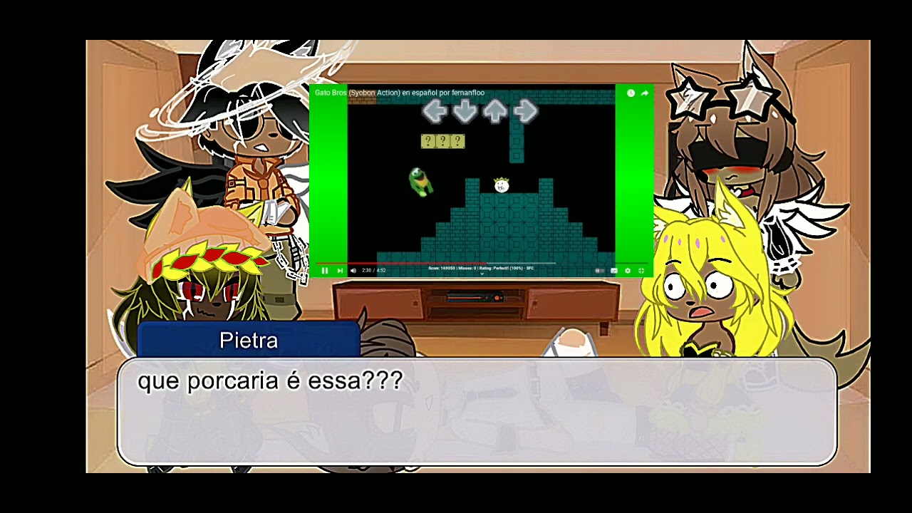 MY OC's react to Fnf vs fernanfloo Bite Fan-Made (no intro)