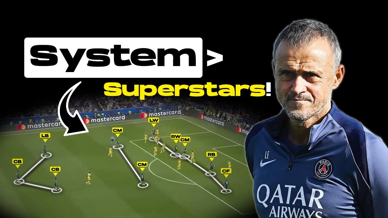 How Luis Enrique Rebuilt PSG Into a Tactical Machine