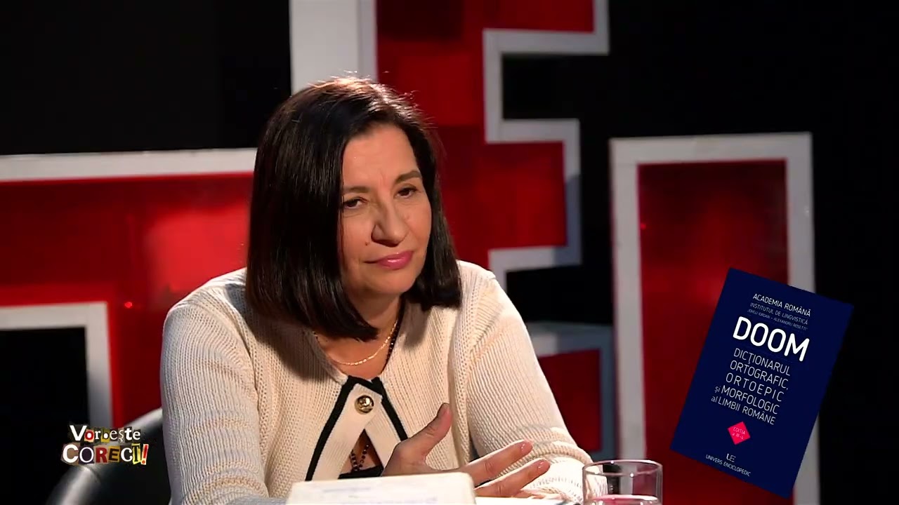 Vorbeşte corect! cu Cristiana Aranghelovici: Despre accentul în limba română (@TVR1)