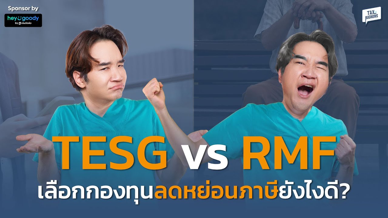 THAIESG vs RMF กองทุนลดหย่อนภาษีโค้งสุดท้าย เลือกยังไงดี?