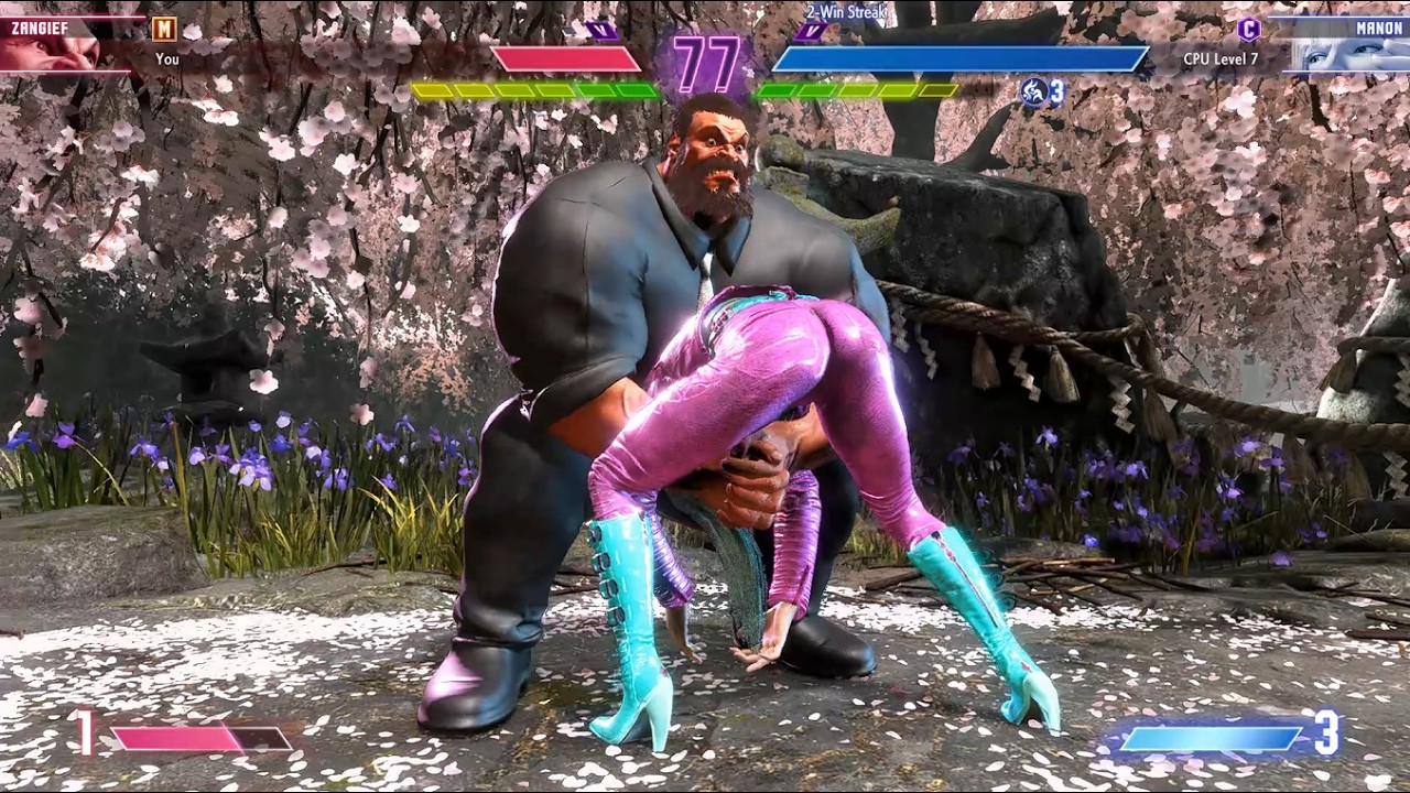 Manon Rockstar  vs Zangief! SF6  Match