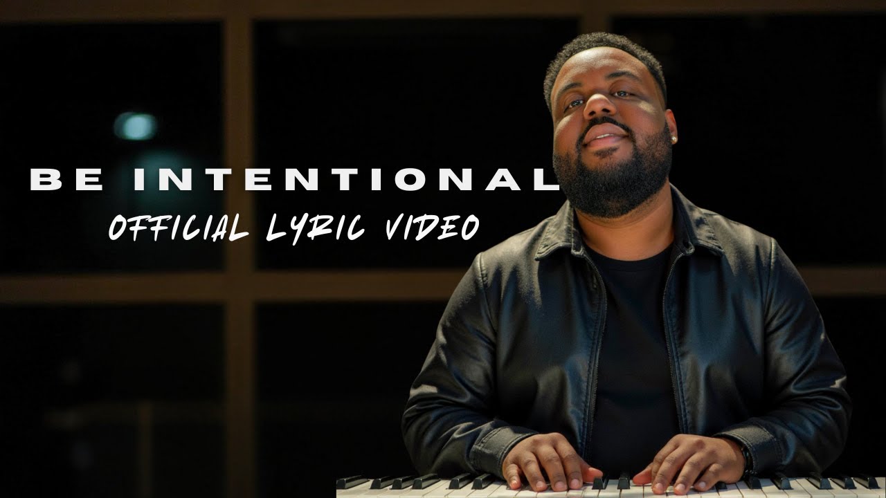 Be Intentional - Deraj Global (Official Lyric Video) | Motivational Music for Personal Growth