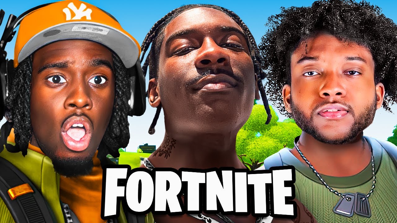 BruceDropEmOff & Kai Cenat & YourRAGE Are Still The WORST Fortnite Squad..