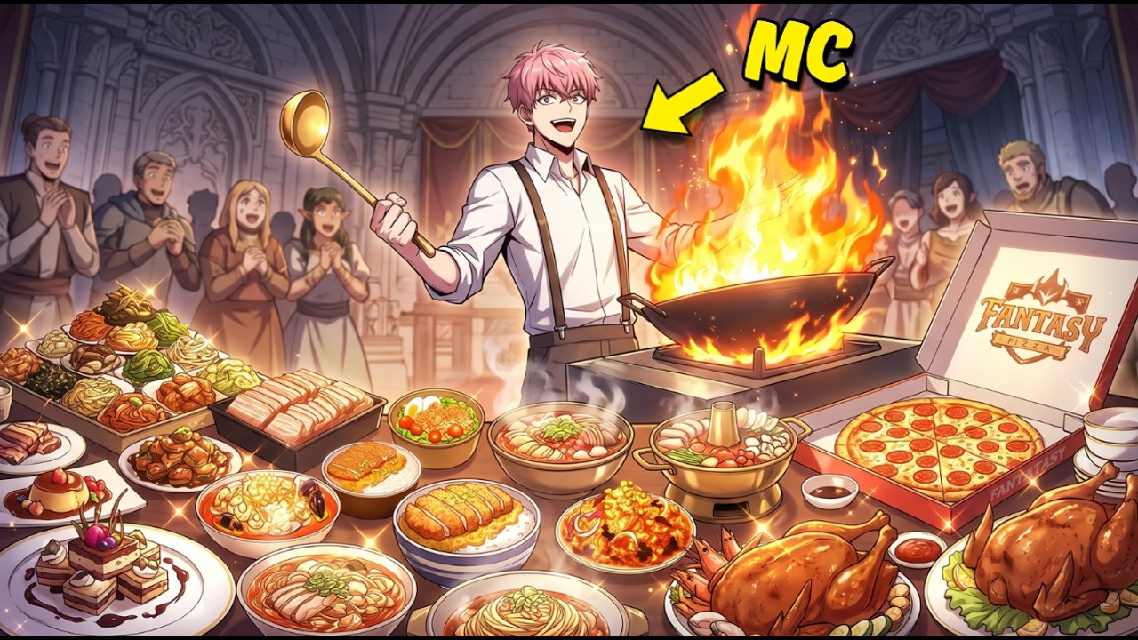 (Hindi) Reincarnated into a Fantasy World, His God-Tier Cooking Made Even Kings Bow! Manhwa Recap