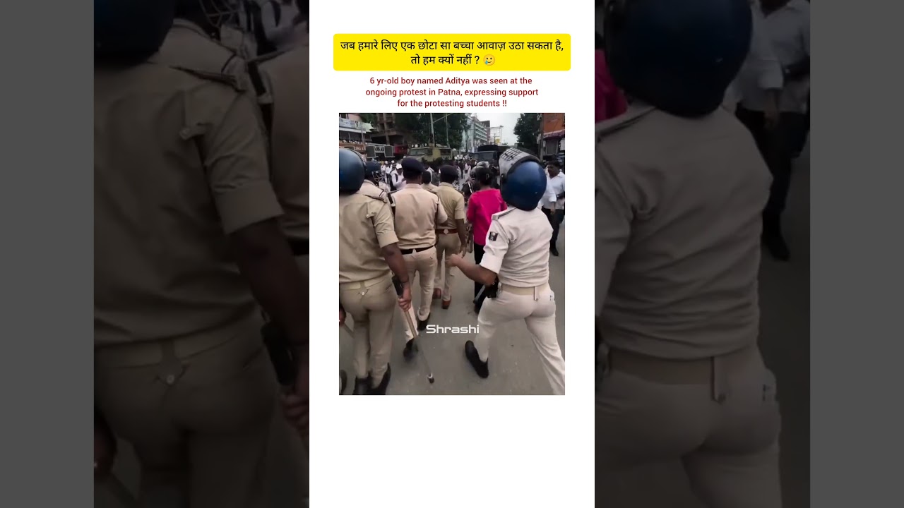 Gen Alpha💀 #genalpha#studentsprotest#patna#genz#bpsc#viralvideo#adityakumar#protest#ytshorts#explore